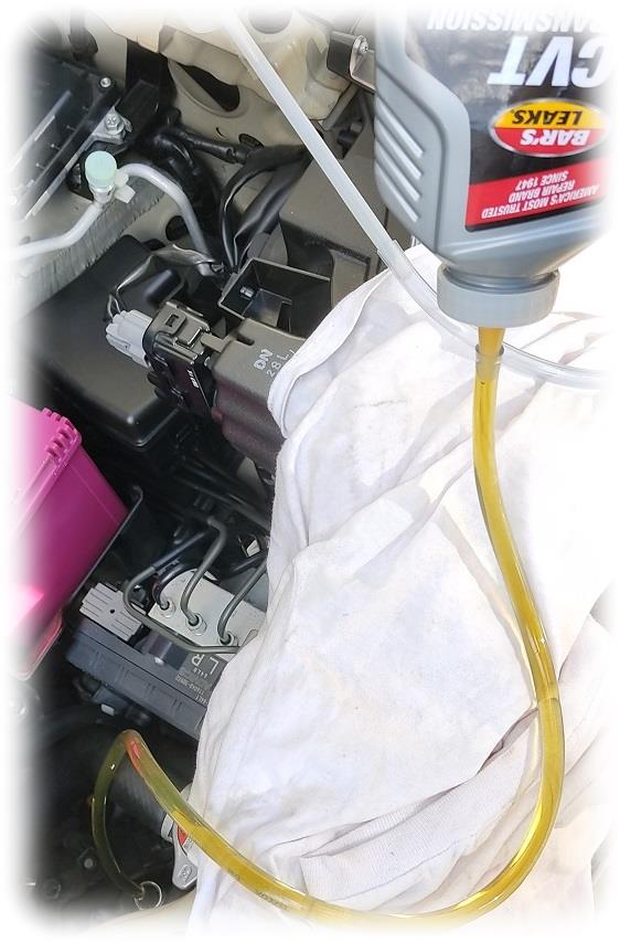 CVTトランスミッションFIXでCVTの滑りショックを改善する記